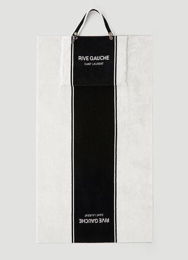 Rive Gauche Towel Tote Bag Saint Laurent Rive Gauche Towel Tote Bag Black sla0251138