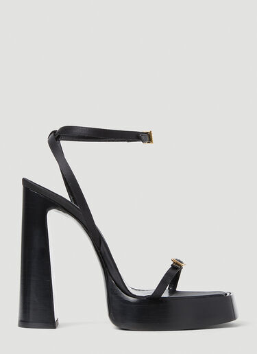 Platz 高跟凉鞋 Saint Laurent Platz 高跟凉鞋 黑色 sla0251173