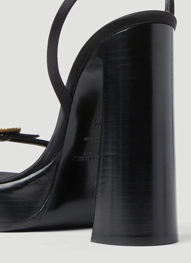 Platz 高跟凉鞋 Saint Laurent Platz 高跟凉鞋 黑色 sla0251173