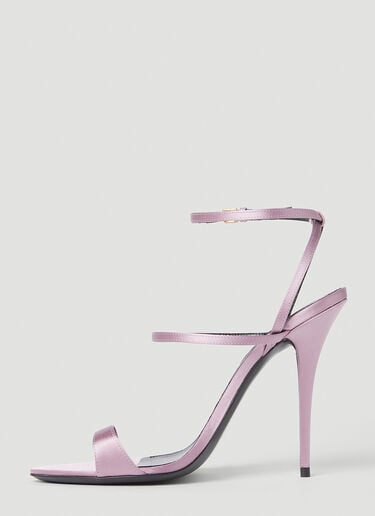 Dive High Heel Sandals Saint Laurent Dive High Heel Sandals Pink sla0252029