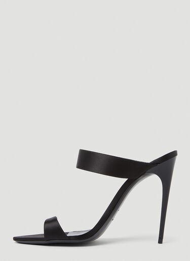 Martha High Heel Mules Saint Laurent Martha High Heel Mules Black sla0252041