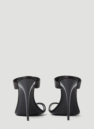 Martha High Heel Mules Saint Laurent Martha High Heel Mules Black sla0252041