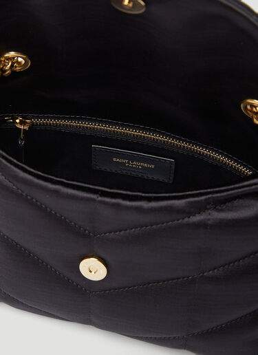 Puffer Shoulder Bag Saint Laurent Puffer Shoulder Bag Black sla0252086