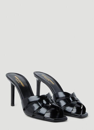 Tribute 高跟穆勒鞋 Saint Laurent Tribute 高跟穆勒鞋 黑色 sla0253054