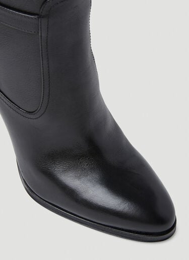 Diane 皮靴 Saint Laurent Diane 皮靴 黑色 sla0253078