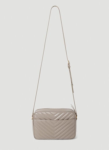 Lou 菱格纹相机单肩包 Saint Laurent Lou 菱格纹相机单肩包 灰色 sla0253088