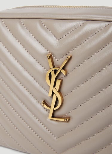 Lou 菱格纹相机单肩包 Saint Laurent Lou 菱格纹相机单肩包 灰色 sla0253088