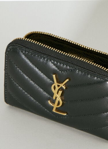 카산드르 마틀라세 동전 지갑 Saint Laurent 카산드르 마틀라세 동전 지갑 블랙 sla0253137