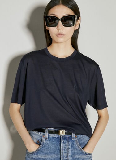 신 버클 벨트 Saint Laurent 신 버클 벨트 블랙 sla0254084