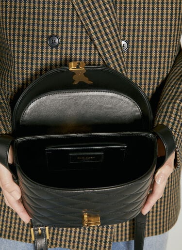 Saint Laurent June Box Shoulder Bag Black sla0254092