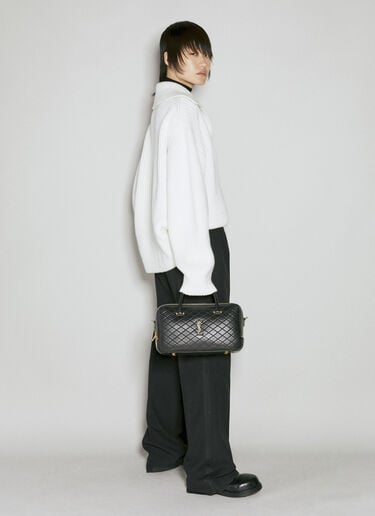 Lyia Duffle Handbag Saint Laurent Lyia Duffle Handbag Black sla0254096