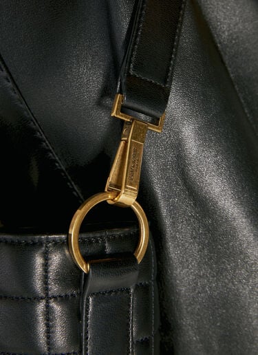 Cecile Leather Shoulder Bag Saint Laurent Cecile Leather Shoulder Bag Black sla0254122