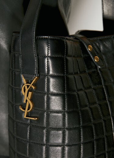 Cecile Leather Shoulder Bag Saint Laurent Cecile Leather Shoulder Bag Black sla0254122