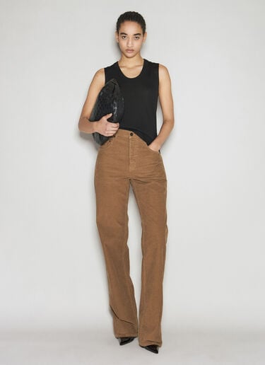 카상드르 울 탱크탑 Saint Laurent 카상드르 울 탱크탑 블랙 sla0255024