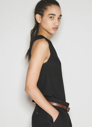 Cassandre 细腰带 Saint Laurent Cassandre 细腰带 棕色 sla0255063