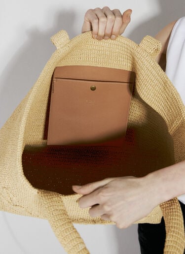 라피아 토트 백 Saint Laurent 라피아 토트 백 베이지 sla0255095
