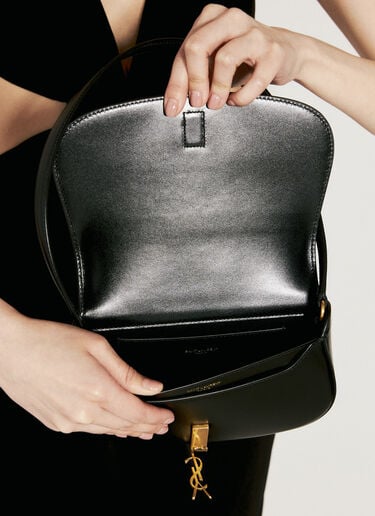 Mini Voltaire Shoulder Bag Saint Laurent Mini Voltaire Shoulder Bag Black sla0255104