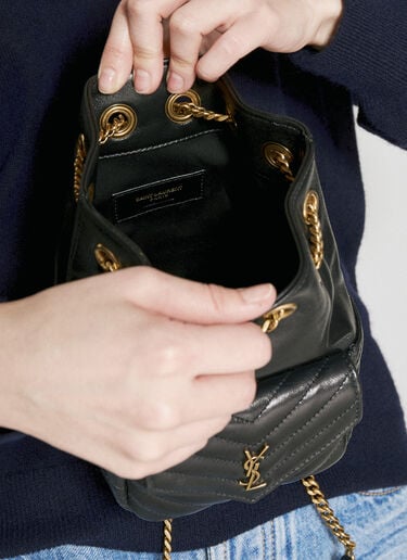 Joe Mini Bucket Bag Saint Laurent Joe Mini Bucket Bag Black sla0255145