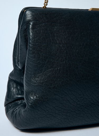Large Leather Clutch Saint Laurent Large Leather Clutch Black sla0258049