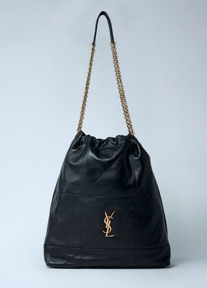 Saint Laurent Large Jamie Pouchon Handbag Black sla0260017