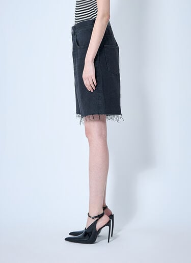 牛仔短裤 Saint Laurent 牛仔短裤 黑色 sla0260072