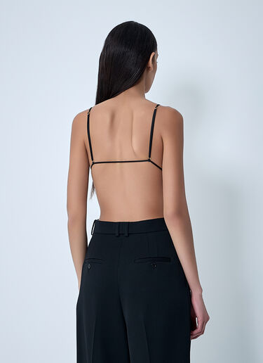 Sheer Bra Saint Laurent Sheer Bra Black sla0260079