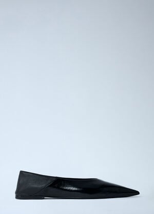 Saint Laurent Carolyn Ballerina Flats Black sla0261086