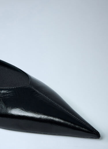 Saint Laurent Carolyn Ballerina Flats Black sla0261086