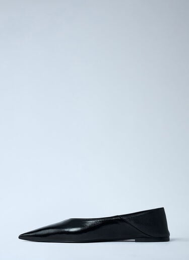 Carolyn Ballerina Flats Saint Laurent Carolyn Ballerina Flats Black sla0261086