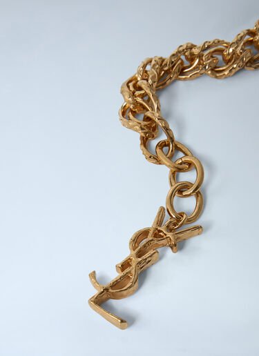 Rope Bracelet Saint Laurent Rope Bracelet Gold sla0261135