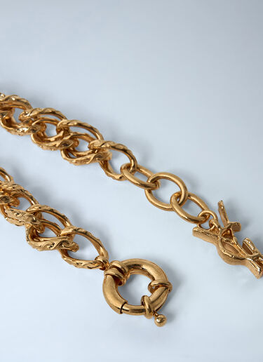 Rope Bracelet Saint Laurent Rope Bracelet Gold sla0261135