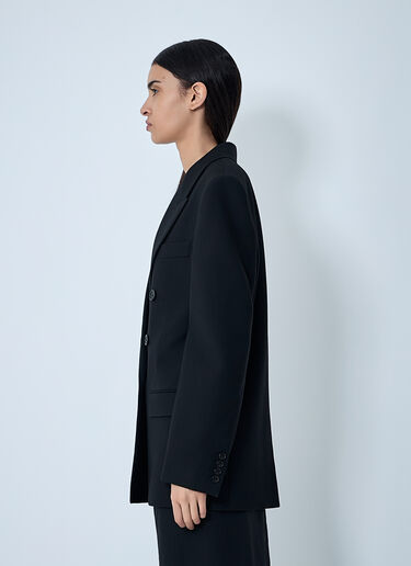 Double-Breasted Blazer Saint Laurent Double-Breasted Blazer Black sla0261142