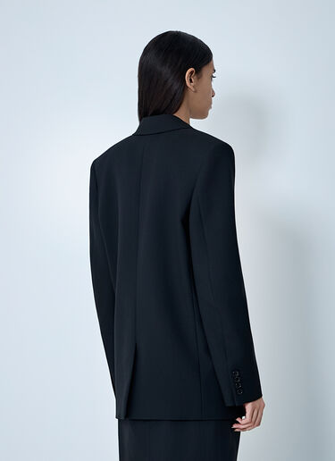 Double-Breasted Blazer Saint Laurent Double-Breasted Blazer Black sla0261142