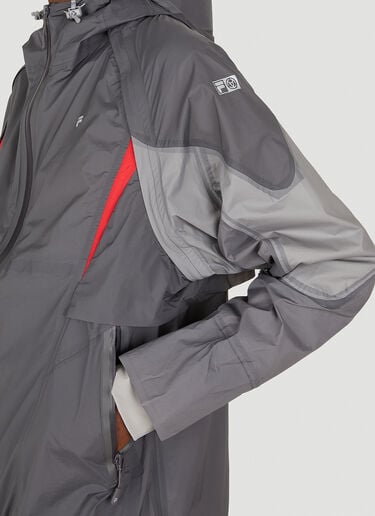 Transformable Windbreaker Jacket SLAM JAM Transformable Windbreaker Jacket Grey slj0349003
