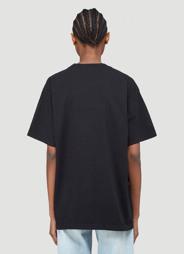 Logo Print T-Shirt Silent Sound Logo Print T-Shirt Black sls0338003