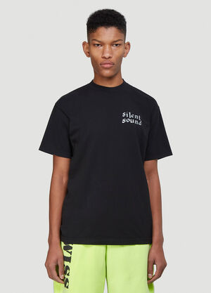Silent Sound Reflective Logo T-Shirt Black sls0338004