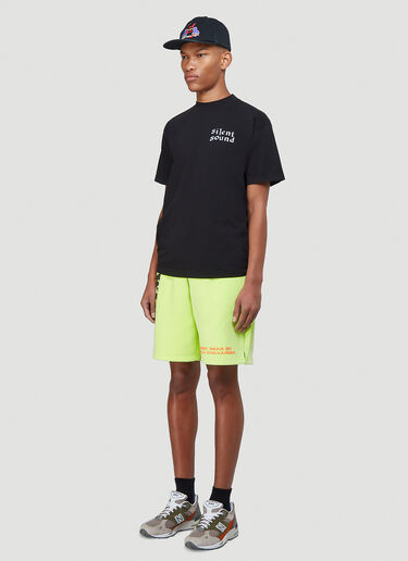 Reflective Logo T-Shirt Silent Sound Reflective Logo T-Shirt Black sls0338004
