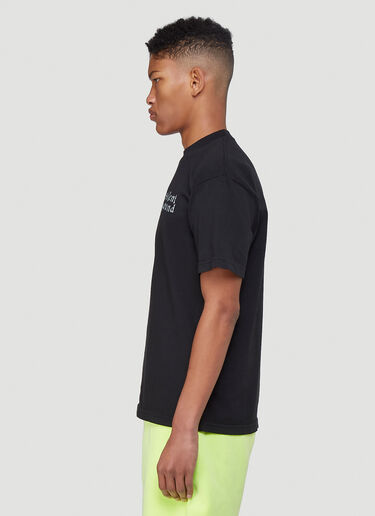 Reflective Logo T-Shirt Silent Sound Reflective Logo T-Shirt Black sls0338004