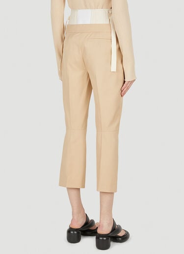 Murano Corset Waist Pants Sportmax Murano Corset Waist Pants Beige spx0248011