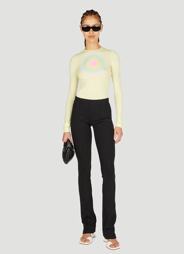 피티드 팬츠 Sportmax 피티드 팬츠 블랙 spx0252026