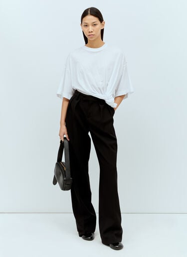 트위스트 티셔츠 Sportmax 트위스트 티셔츠 화이트 spx0256003