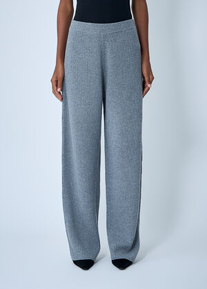 Sportmax Wool-And-Cashmere-Blend Pants Grey spx0262009