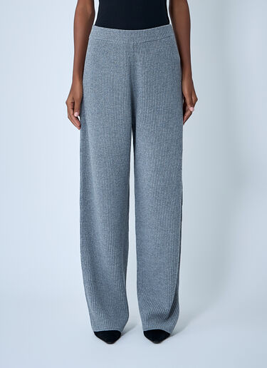 Sportmax Wool-And-Cashmere-Blend Pants Grey spx0262009