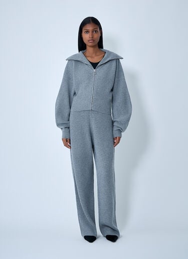 Wool-And-Cashmere-Blend Pants Sportmax Wool-And-Cashmere-Blend Pants Grey spx0262009