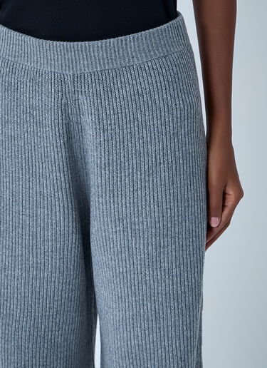 Sportmax Wool-And-Cashmere-Blend Pants Grey spx0262009