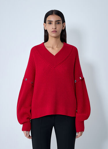 Wool Sweater Sportmax Wool Sweater Red spx0262019