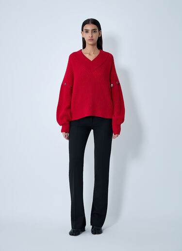 Wool Sweater Sportmax Wool Sweater Red spx0262019