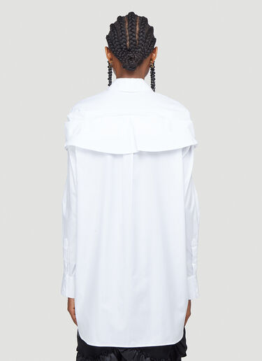 Longline Bow Shirt Simone Rocha Longline Bow Shirt White sra0242008