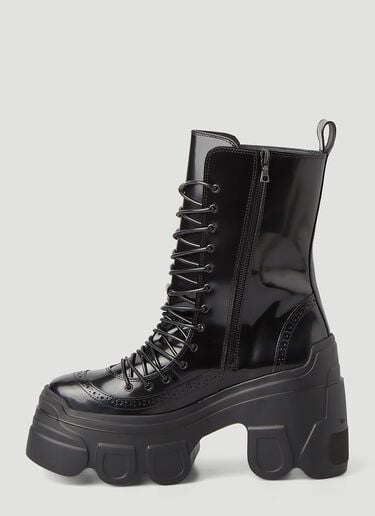 系带靴 Simone Rocha 系带靴 黑 sra0246019