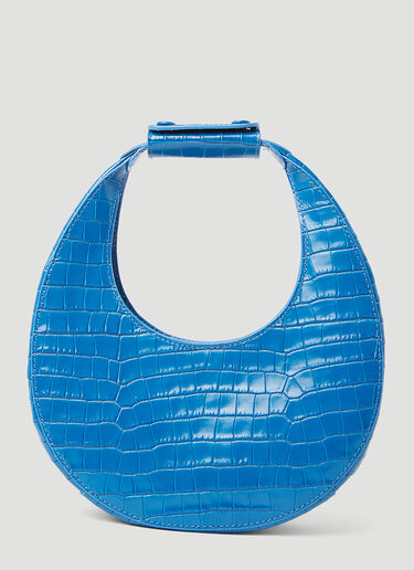 Mini Moon Shoulder Bag Staud Mini Moon Shoulder Bag Blue std0253008